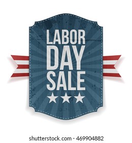 Labor Day Sale paper Banner
