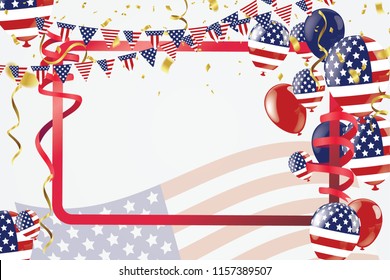 Labor day sale promotion advertising banner template. American labor day wallpaper.voucher discount