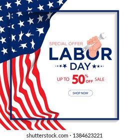 Labor Day Sale Special Offer Promotion