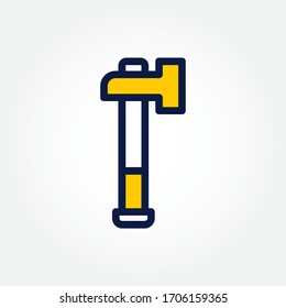 Ilustración de diseño de iconos de conjunto de días laborales