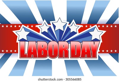 labor day sign illustration design graphic background