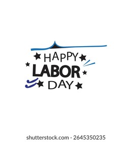 labor day silhouette 
illustration of a holiday celebrated to honor the contribution of workers to economic, social and cultural progress