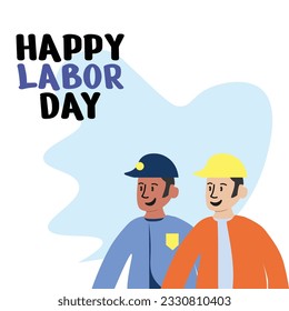 labor day simple vector design