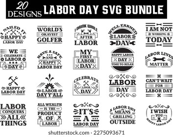 día laboral svg BUNDLE, día laboral svg SVG DISEÑO