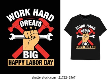Labor day t shirt design