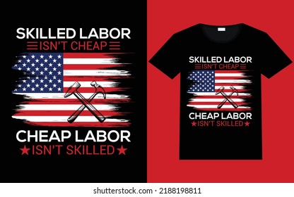 Labor day t shirt design 