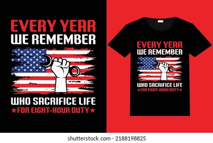 Labor day t shirt design 