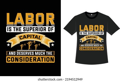 labor day t shirt design