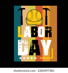 Labor day t shirt design