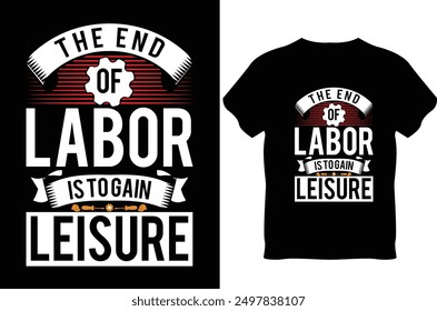 Labor Day t shirt design. Happy labor day. Vintage labor day t shirt design. Vintage t shirt design. Editable Happy labor day t shirt design.