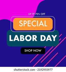 Labor Day text design collection for sale. special discount
