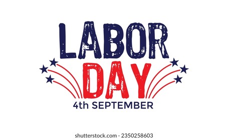 Labor Day Text Effect Design.