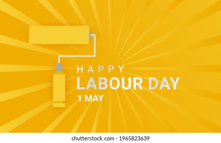 labor day themed design illustration
