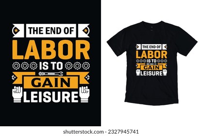 Labor day t-shirt design, happy labor day typography t shirt design.