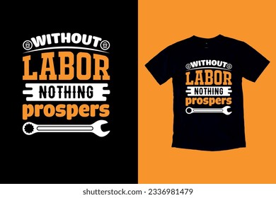 Labor Day t-shirt design  Labor Day illustration, USA Labor Day Tshirt
