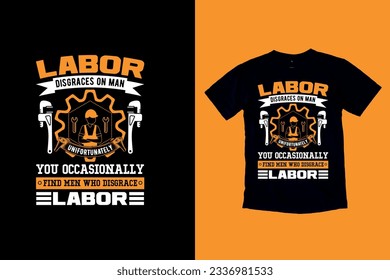 Labor Day t-shirt design  Labor Day illustration, USA Labor Day Tshirt