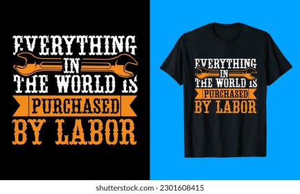 Labor day t-shirt design, labor day typography t shirts design, Labor vector, vintage