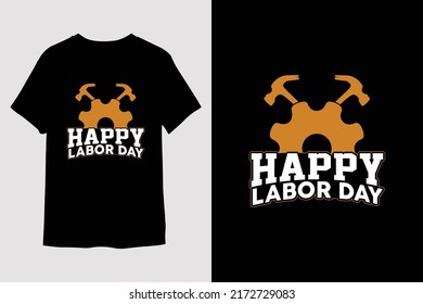 Labor day t-shirt design vector 