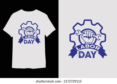 Labor day t-shirt design vector 