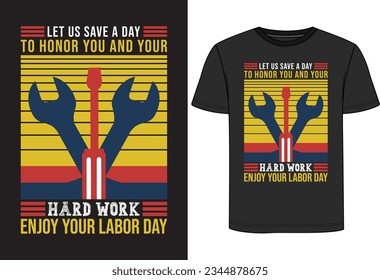 Labor Day T-Shirt Design for Your Business