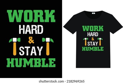Labor Day Typography and Graphic T shirt design