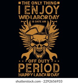 Labor day typography or graphics tshirt design
