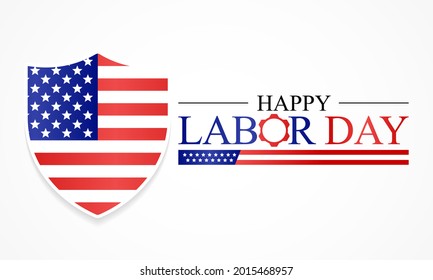 Labor Day in the United States of America is observed every year in September, to honor and recognize the American labor movement and their works and contributions. Vector illustration