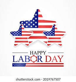 Labor Day in the United States of America is observed every year in September, to honor and recognize the American labor movement and their works and contributions. Vector illustration