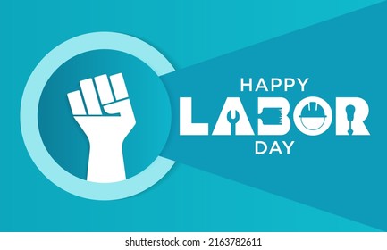 Labor Day in the United States of America is observed every year in September, to honor and recognize the American labor movement and their works and contributions. Vector illustration