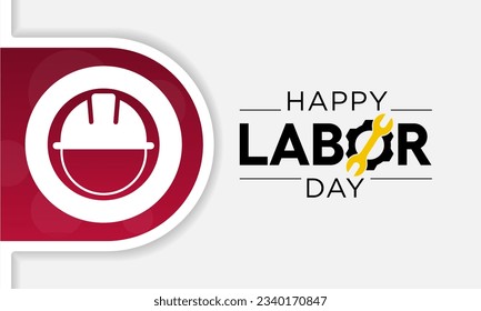 Labor Day in the United States of America is observed every year in September, to honor and recognize the American labor movement and their works and contributions. Vector illustration