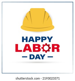 Labor Day in the United States. Background, poster, card, banner vector illustration