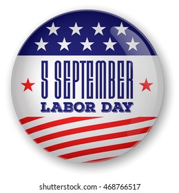 Labor Day USA design icon.