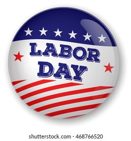 Labor Day USA Design Icon.