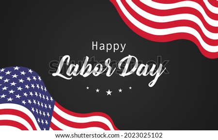 Labor Day USA Illustration Background, design illustration
