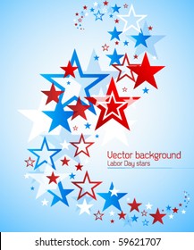 Labor day vector background