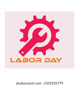 Labor day vector design in adobe illustrator 