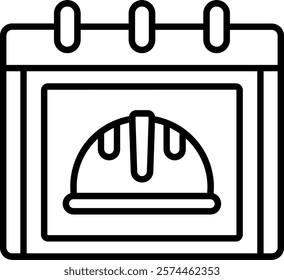 Labor Day vector icon. Can be used for printing, mobile and web applications.