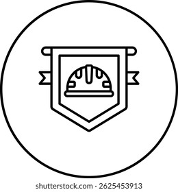 Icono del Vector del Día del Trabajo. Se puede utilizar para aplicaciones de impresión, móviles y de Web.