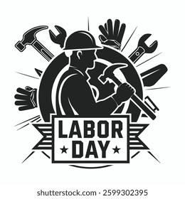 Labor Day Vector And Illustration Design.