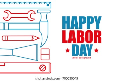  Labor Day.Line design