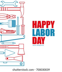  Labor Day.Vector background