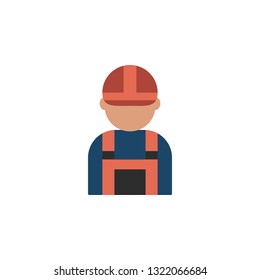 labor engineer worker icon. Element of color construction icon. Premium quality graphic design icon. Signs and symbols collection icon for websites, web design, mobile app