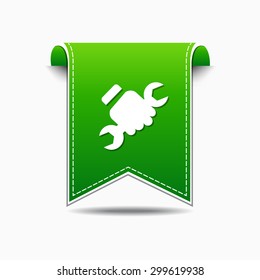 labor Green Vector Icon Design