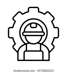 Labor Icon Element For Design