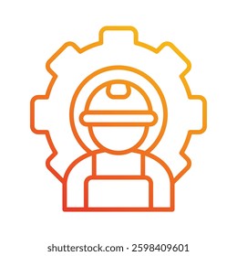 Labor Icon Element For Design