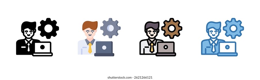 Elemento de icono de trabajo para diseño