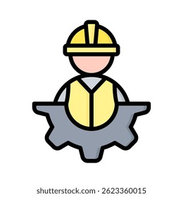 Elemento de ícone de mão de obra para design