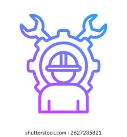 Labor Icon Element For Design