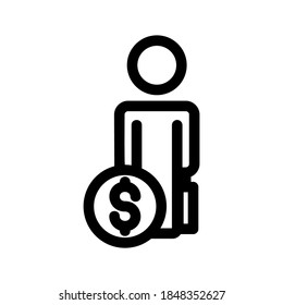 labor icon or logo isolated sign symbol vector illustration - high quality black style vector icons
