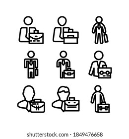 labor icon or logo isolated sign symbol vector illustration - Collection of high quality black style vector icons
